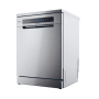 Dishwasher , CF 4C6F1X , Free standing , Width 59.7 cm , Number of place settings 14 , Number of programs 8 , Energy efficiency class C , Display , Stainless steel