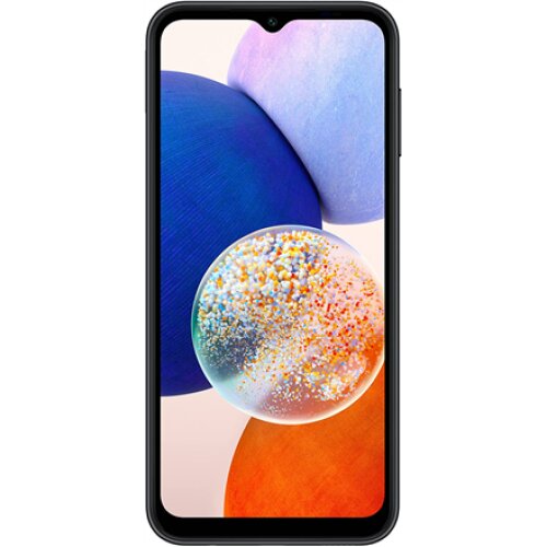 Samsung , Galaxy , A14 A145 , Black , 6.6 , PLS LCD , Mediatek MT6769 , Helio G80 (12 nm) , Internal RAM 4 GB , 64 GB , microSDXC , Dual SIM , Nano-SIM , 3G , 4G , Main camera 50 + 5 + 2 MP , Secondary camera 13 MP , Android , 13 , 5000 mAh