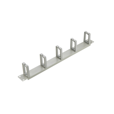 SOMI Networks , 19“ Cable Management Bar with 5pcs Plastc Rings , CMB-03G , Gray , Ring Diameter 45x70mm