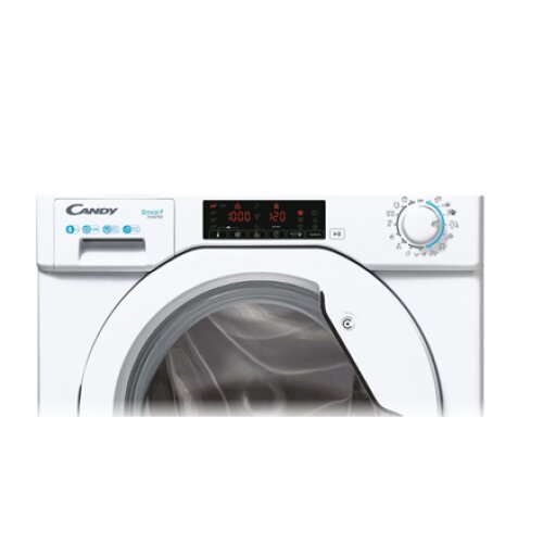 Candy Washing Machine , CBW 48TWME-S , Energy efficiency class A , Front loading , Washing capacity 8 kg , 1400 RPM , Depth 54 cm , Width 60 cm , LCD , White
