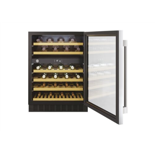 Hoover , Wine Cooler , HWCB 60/N , Energy efficiency class G , Free standing , Bottles capacity 46 , Cooling type , Black