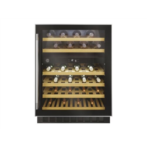 Hoover , Wine Cooler , HWCB 60/N , Energy efficiency class G , Free standing , Bottles capacity 46 , Cooling type , Black