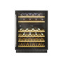 Hoover , Wine Cooler , HWCB 60/N , Energy efficiency class G , Free standing , Bottles capacity 46 , Cooling type , Black