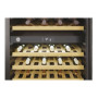 Hoover , Wine Cooler , HWCB 60/N , Energy efficiency class G , Free standing , Bottles capacity 46 , Cooling type , Black