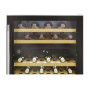 Hoover , Wine Cooler , HWCB 60/N , Energy efficiency class G , Free standing , Bottles capacity 46 , Cooling type , Black