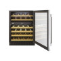 Hoover , Wine Cooler , HWCB 60/N , Energy efficiency class G , Free standing , Bottles capacity 46 , Cooling type , Black