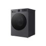 LG , Washing machine , F4X5011TBB , Energy efficiency class A , Front loading , Washing capacity 11 kg , 1400 RPM , Depth 57 cm , Width 60 cm , Display , LED , Steam function , Direct drive , Wi-Fi , Matte Black