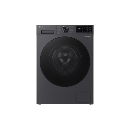 LG , Washing machine , F4X5011TBB , Energy efficiency class A , Front loading , Washing capacity 11 kg , 1400 RPM , Depth 57 cm , Width 60 cm , Display , LED , Steam function , Direct drive , Wi-Fi , Matte Black