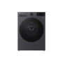 LG , Washing machine , F4X5011TBB , Energy efficiency class A , Front loading , Washing capacity 11 kg , 1400 RPM , Depth 57 cm , Width 60 cm , Display , LED , Steam function , Direct drive , Wi-Fi , Matte Black