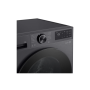 LG Washing machine , F4X5011TBB , Energy efficiency class A , Front loading , Washing capacity 11 kg , 1400 RPM , Depth 57 cm , Width 60 cm , Display , LED , Steam function , Direct drive , Wi-Fi , Matte Black