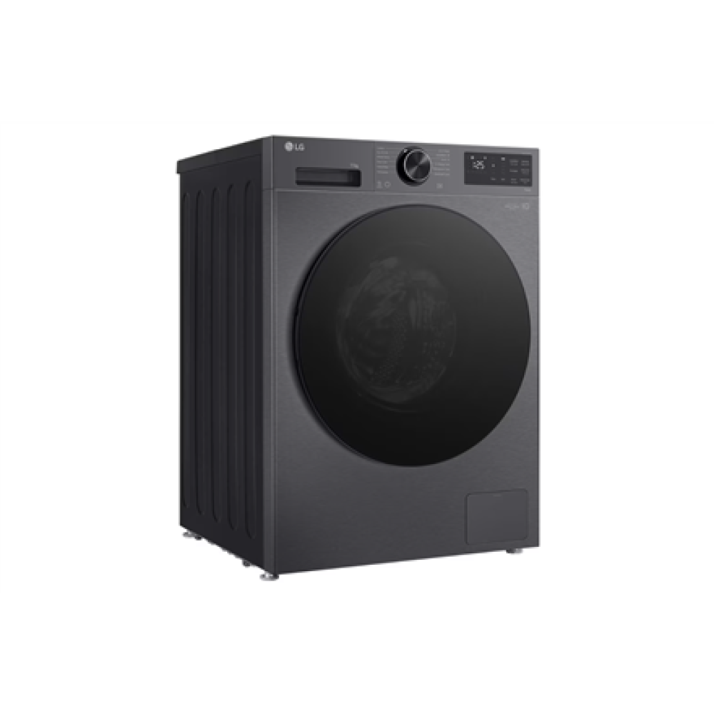 LG Washing machine , F4X5011TBB , Energy efficiency class A , Front loading , Washing capacity 11 kg , 1400 RPM , Depth 57 cm , Width 60 cm , Display , LED , Steam function , Direct drive , Wi-Fi , Matte Black