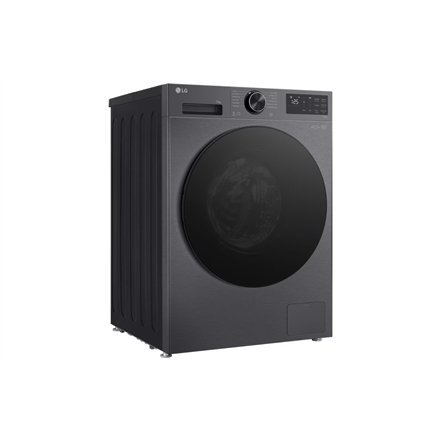 LG , Washing machine , F4X5011TBB , Energy efficiency class A , Front loading , Washing capacity 11 kg , 1400 RPM , Depth 57 cm , Width 60 cm , Display , LED , Steam function , Direct drive , Wi-Fi , Matte Black