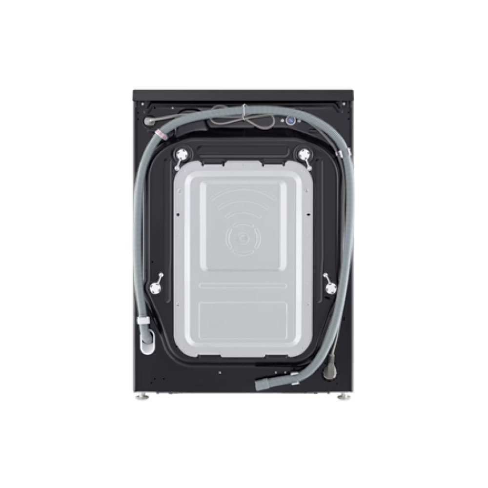 LG Washing machine , F4X5011TBB , Energy efficiency class A , Front loading , Washing capacity 11 kg , 1400 RPM , Depth 57 cm , Width 60 cm , Display , LED , Steam function , Direct drive , Wi-Fi , Matte Black