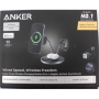 SALE OUT. Anker Prime Wireless Charging Station Qi2.2  25W wireles charging  (3-in-1, MagGo, AirCool, Dock Stand) PSU added, Black , Anker Prime Wireless Charging Station Qi2.2 25W wireles charging (3-in-1, MagGo, AirCool, Dock Stand) PSU added , DEMO