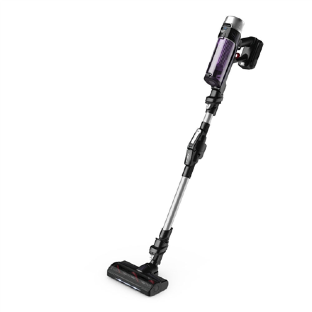 Rowenta , Vacuum Cleaner , X-Force Flex 9.60 , Cordless operating , 250 W , 18 V , Operating time (max) 45 min , Black/Purple