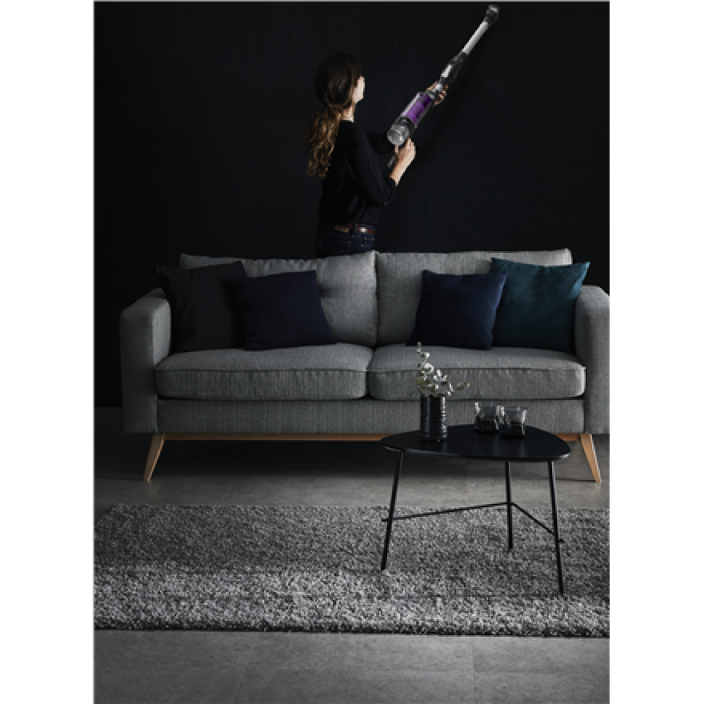 Rowenta , Vacuum Cleaner , X-Force Flex 9.60 , Cordless operating , 250 W , 18 V , Operating time (max) 45 min , Black/Purple