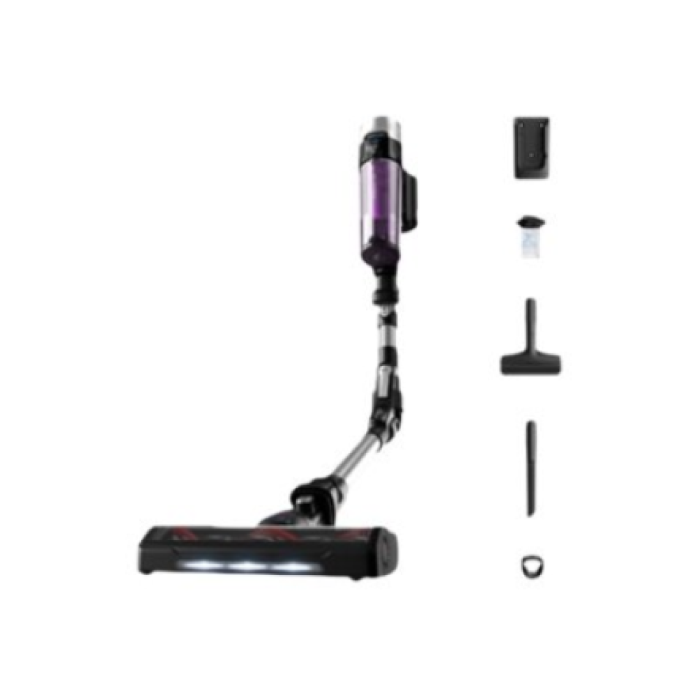 Rowenta , Vacuum Cleaner , X-Force Flex 9.60 , Cordless operating , 250 W , 18 V , Operating time (max) 45 min , Black/Purple