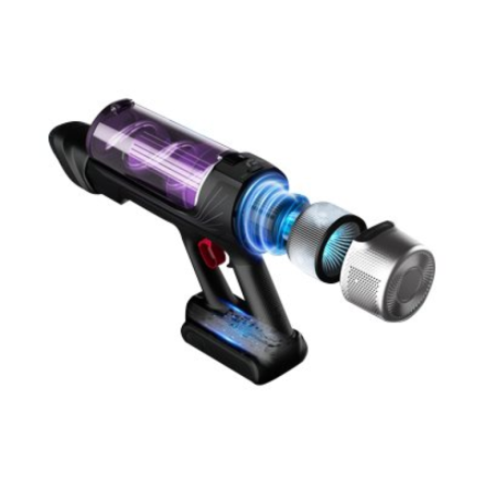 Rowenta , Vacuum Cleaner , X-Force Flex 9.60 , Cordless operating , 250 W , 18 V , Operating time (max) 45 min , Black/Purple