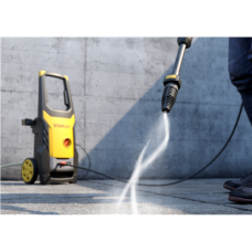 STANLEY SXPW14PE High Pressure Washer with Patio Cleaner (1400 W, 110 bar, 390 l/h) , Stanley 1400 W , 110 bar , 390 l/h