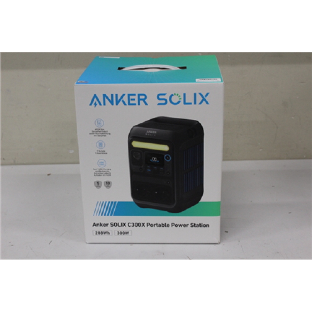 SALE OUT. Anker SOLIX C300X Portable Power Station , SALE OUT. Anker Solix Portable Power Station , SOLIX C300X , DAMAGED PACKAGING