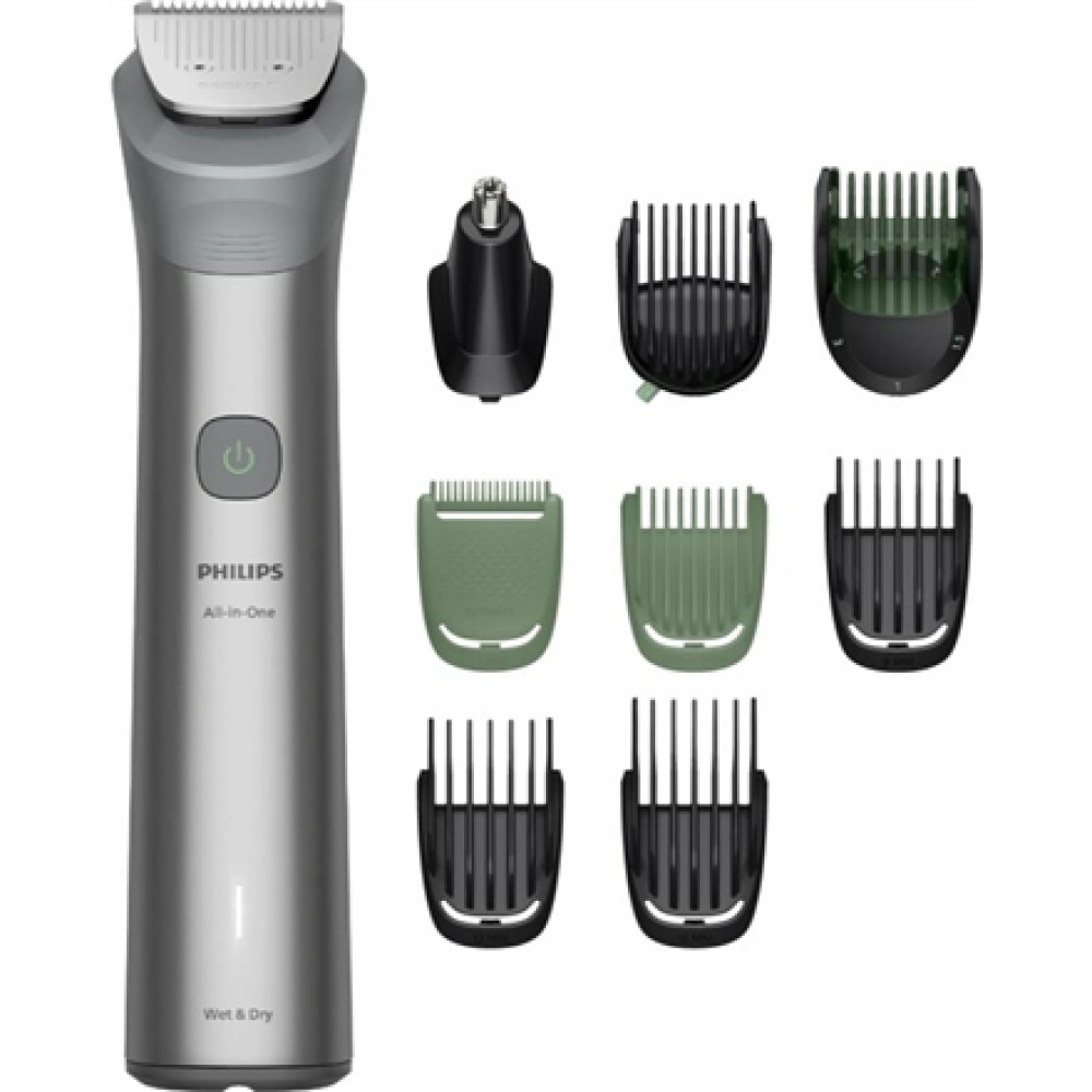 Philips All-in-One Hair trimmer , MG5931/15 Series 5000 , Cordless , Number of length steps 13 , Step precise 0.5 mm , Light gray