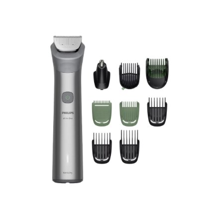 Philips All-in-One Hair trimmer , MG5931/15 Series 5000 , Cordless , Number of length steps 13 , Step precise 0.5 mm , Light gray