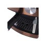 Adler , Espresso coffee machine , AD 4404cr , Pump pressure 15 bar , Built-in milk frother , Semi-automatic , 850 W , Cooper/ black