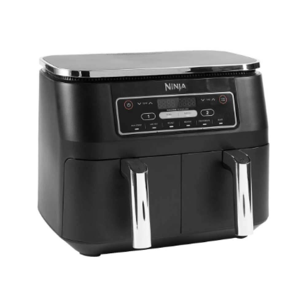 NINJA , Air Fryer , AF300 , Power 1 frying compartment: 1200 W; 2 frying compartments: 2400 W W , Capacity 7.6 L , Black