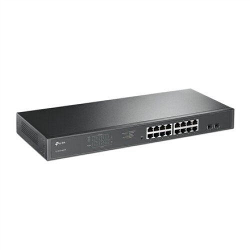 TP-LINK , Switch , TL-SG1218MPE , Web Managed , Rackmountable , Gigabit Ethernet (copper) ports quantity 16 , SFP ports quantity 2 , PoE+ ports quantity 16