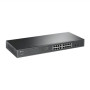 TP-LINK , Switch , TL-SG1218MPE , Web Managed , Rackmountable , Gigabit Ethernet (copper) ports quantity 16 , SFP ports quantity 2 , PoE+ ports quantity 16