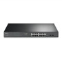 TP-LINK , Switch , TL-SG1218MPE , Web Managed , Rackmountable , Gigabit Ethernet (copper) ports quantity 16 , SFP ports quantity 2 , PoE+ ports quantity 16