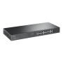TP-LINK , Switch , TL-SG1218MPE , Web Managed , Rackmountable , Gigabit Ethernet (copper) ports quantity 16 , SFP ports quantity 2 , PoE+ ports quantity 16