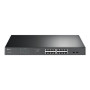 TP-LINK , Switch , TL-SG1218MPE , Web Managed , Rackmountable , Gigabit Ethernet (copper) ports quantity 16 , SFP ports quantity 2 , PoE+ ports quantity 16