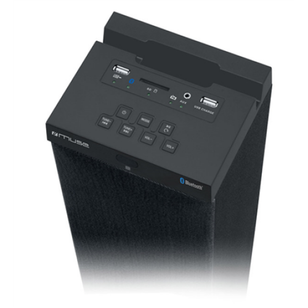 Muse , M-1250BT , 60 W , Bluetooth , Black , Portable , Wireless connection