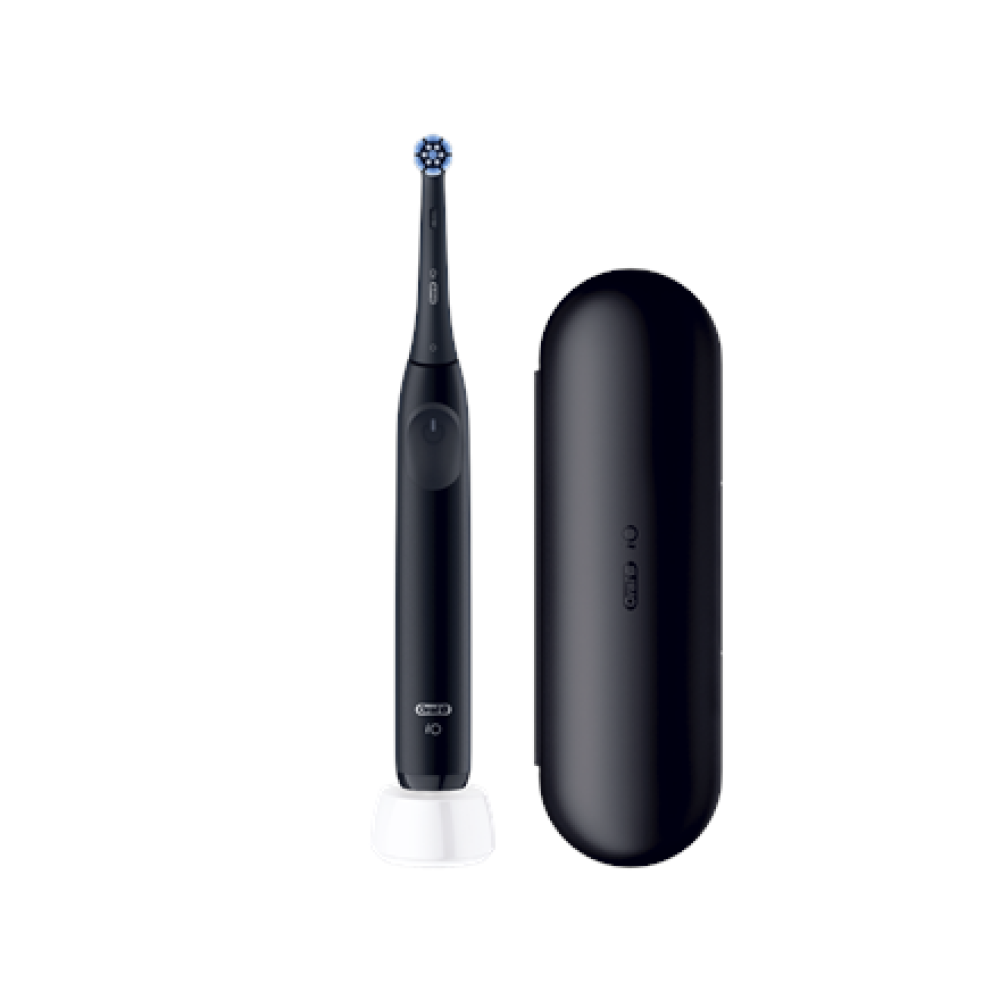 Oral-B Electric Toothbrush , iO2i , Rechargeable , For adults , Number of brush heads included 1 , Number of teeth brushing modes 3 , Night Black