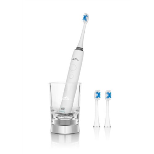 ETA , Sonetic Toothbrush , ETA570790000 , Rechargeable , For adults , Number of brush heads included 3 , Number of teeth brushing modes 4 , Sonic technology , White
