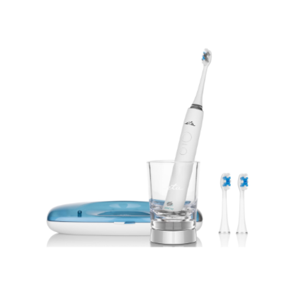 ETA , Sonetic Toothbrush , ETA570790000 , Rechargeable , For adults , Number of brush heads included 3 , Number of teeth brushing modes 4 , Sonic technology , White