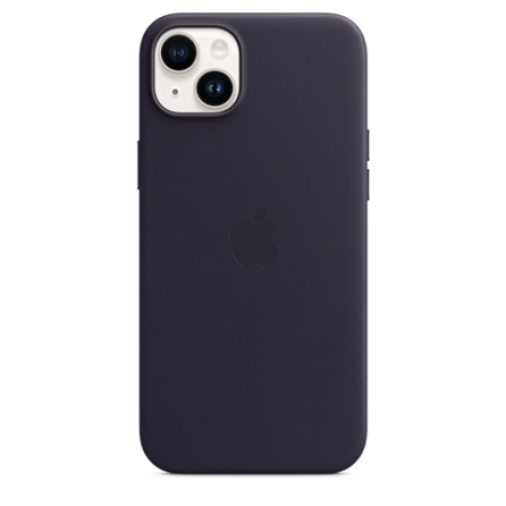 Apple 14 Plus Leather Case with MagSafe Ink
