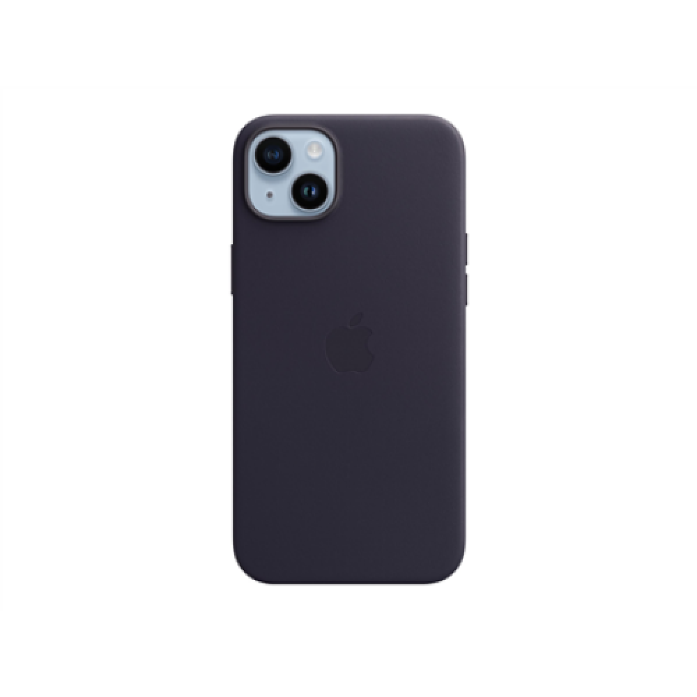 Apple 14 Plus Leather Case with MagSafe Ink