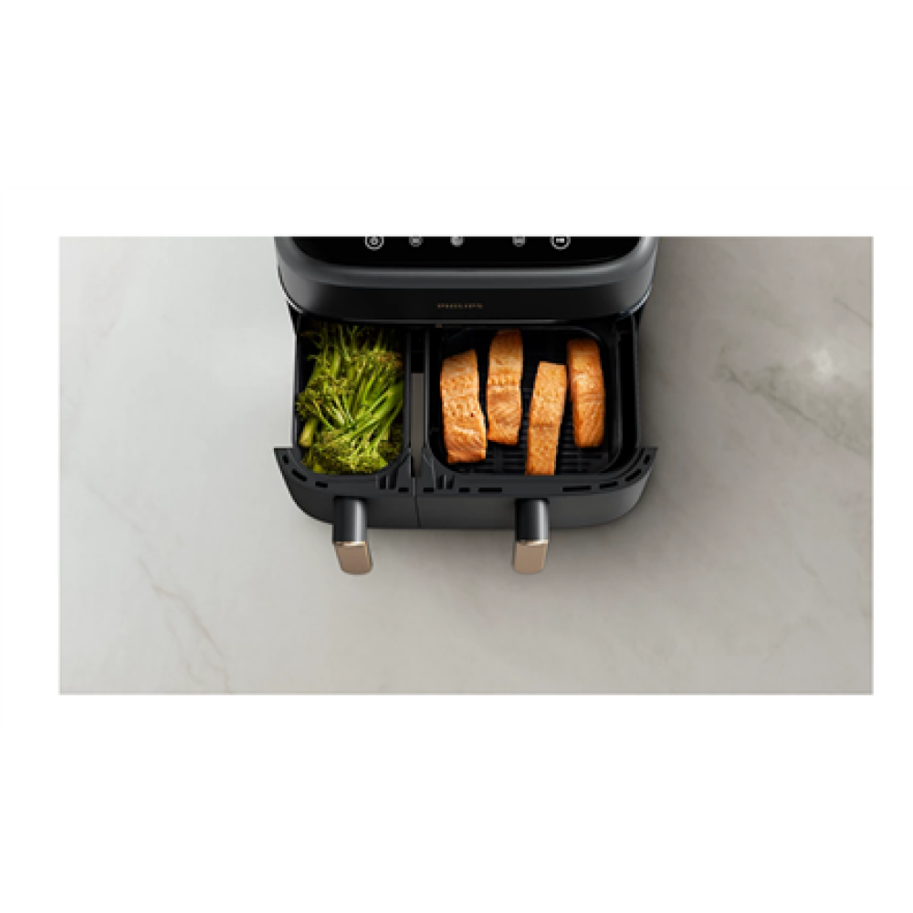 Philips Airfryer , NA352/00 , Power 2750 W , Capacity 9 L , Rapid Air technology , Charcoal Grey/Copper
