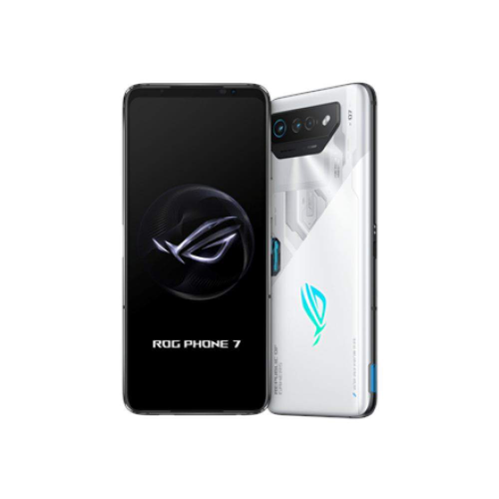 Asus ROG Phone 7 Storm White, 6.78 , AMOLED, 1080 x 2448 pixels, Qualcomm SM8550-AB, Snapdragon 8 Gen 2 (4 nm), Internal RAM 16 GB, 512 GB, Dual SIM, Nano-SIM, 3G, 4G, 5G, Main camera 50+13+5 MP, Secondary camera 32 MP, Android, 13, 6000 mAh