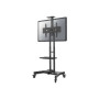 Neomounts Floor stand , NM-M1700BLACK TV trolley , Adjustable Height , 32-75 , Maximum weight (capacity) 50 kg , Black