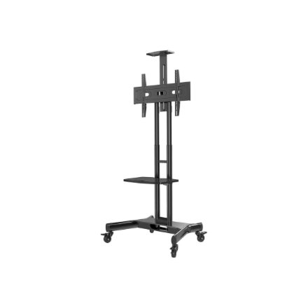 Neomounts Floor stand , NM-M1700BLACK TV trolley , Adjustable Height , 32-75 , Maximum weight (capacity) 50 kg , Black