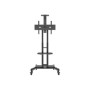 Neomounts Floor stand , NM-M1700BLACK TV trolley , Adjustable Height , 32-75 , Maximum weight (capacity) 50 kg , Black