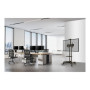 Neomounts Floor stand , NM-M1700BLACK TV trolley , Adjustable Height , 32-75 , Maximum weight (capacity) 50 kg , Black