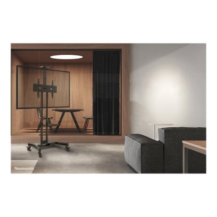 Neomounts Floor stand , NM-M1700BLACK TV trolley , Adjustable Height , 32-75 , Maximum weight (capacity) 50 kg , Black