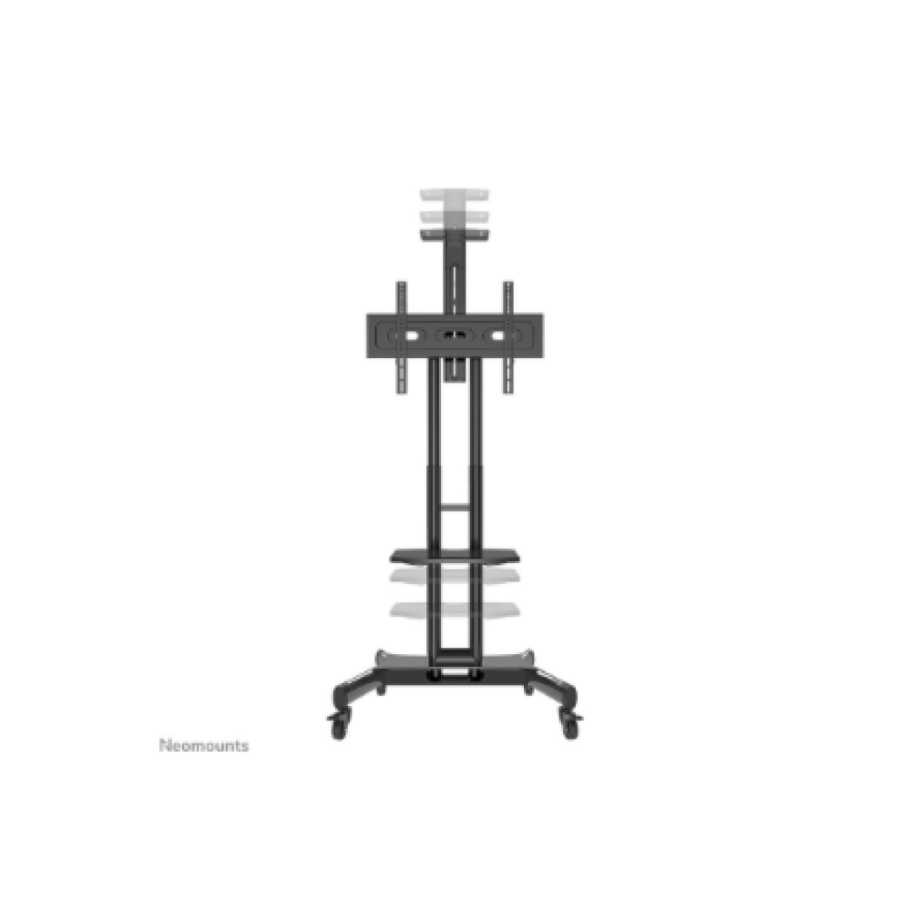Neomounts Floor stand , NM-M1700BLACK TV trolley , Adjustable Height , 32-75 , Maximum weight (capacity) 50 kg , Black