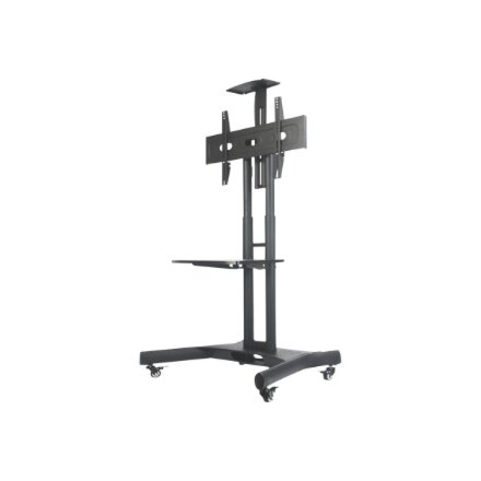 Neomounts Floor stand , NM-M1700BLACK TV trolley , Adjustable Height , 32-75 , Maximum weight (capacity) 50 kg , Black