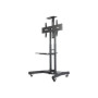 Neomounts Floor stand , NM-M1700BLACK TV trolley , Adjustable Height , 32-75 , Maximum weight (capacity) 50 kg , Black