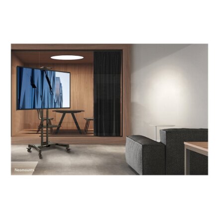 Neomounts Floor stand , NM-M1700BLACK TV trolley , Adjustable Height , 32-75 , Maximum weight (capacity) 50 kg , Black